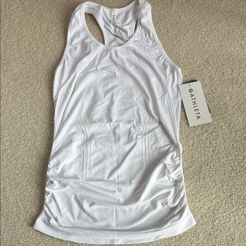 Athleta Women's Speedlight White Tank Top